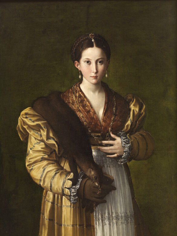 Parmigianino Girolamo Francesco Maria Mazzola, detto il (Parma 1503 – Casalmaggiore 1540) Antea 1535 circa olio su tela 135×88 cm Napoli, Museo e Real Bosco di Capodimonte