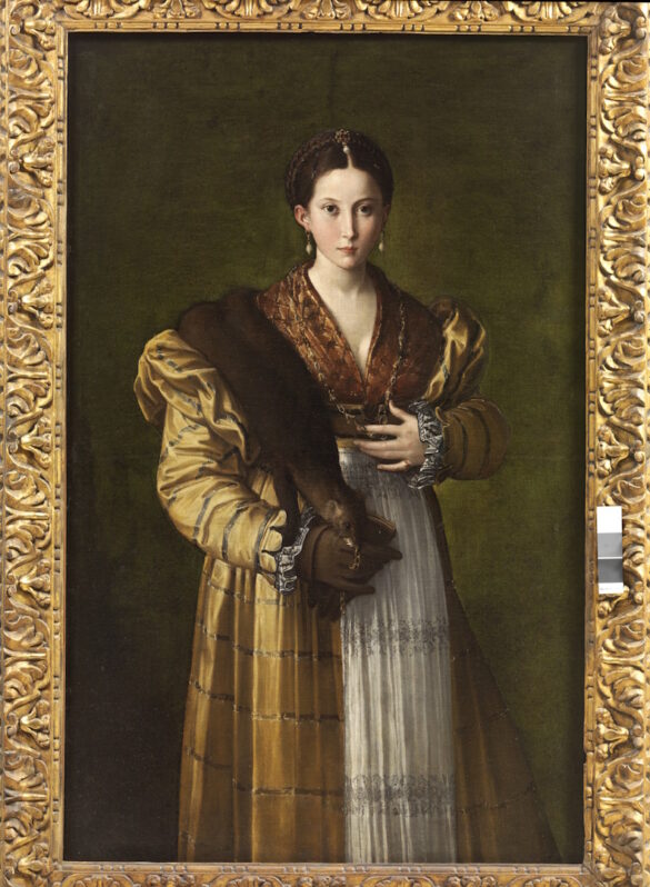 Parmigianino Girolamo Francesco Maria Mazzola, detto il (Parma 1503 – Casalmaggiore 1540) Antea 1535 circa olio su tela 135×88 cm Napoli, Museo e Real Bosco di Capodimonte