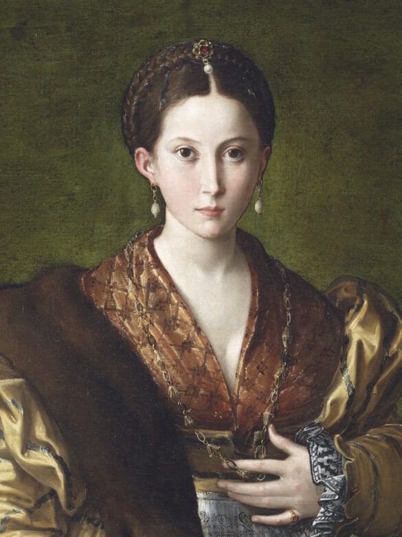 Parmigianino Girolamo Francesco Maria Mazzola, detto il (Parma 1503 – Casalmaggiore 1540) Antea (part.) 1535 circa olio su tela 135×88 cm Napoli, Museo e Real Bosco di Capodimonte