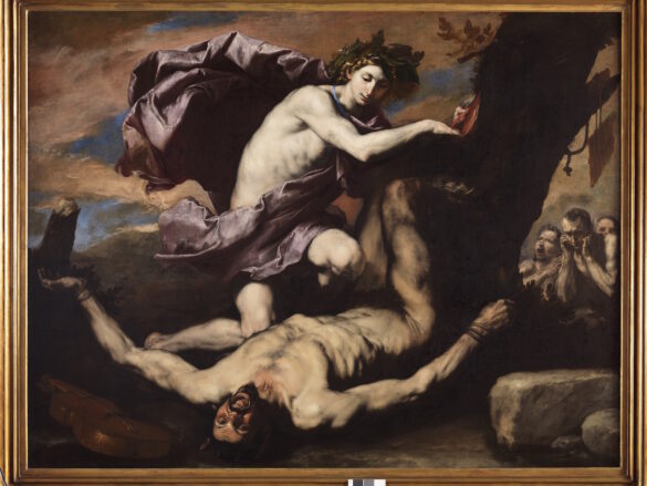 Jusepe de Ribera (lo Spagnoletto) Xàtiva 1591 – Napoli 1652) Apollo e Marsia 1637 olio su tela 182 × 232 cm Napoli, Museo e Real Bosco di Capodimonte