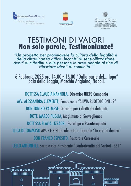 Testimoni di valori, “Dalla parte del… lupo”